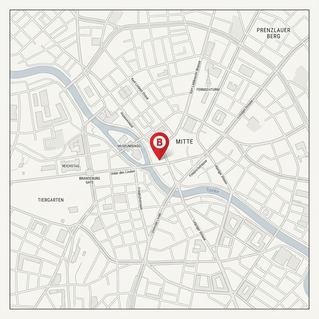 Berlin central map
