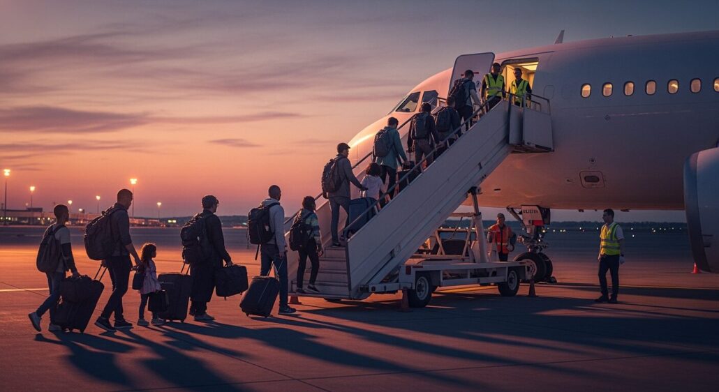8.000 Migranten fliegen von Griechenland nach Deutschland
