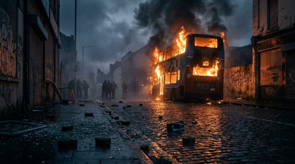 Belfast als Experimentierfeld: Wenn Pogrom-Stimmung zur „berechtigten Empörung“ und dann zur „Umdeutung“ wird